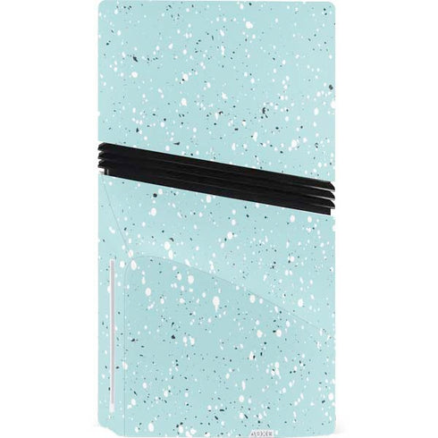 Mint Speckled PS5 Pro Disk Bundle  Skin
